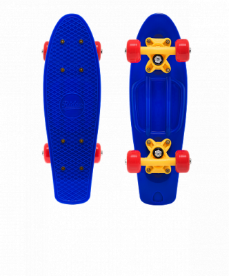 Круизер пластиковый  RIDEX 17"x5", ABEC-7, Spider 1/12