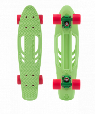 Круизер пластиковый  RIDEX 22"x6", ABEC-7, Greencie 1/6