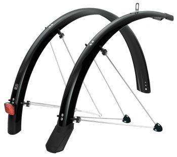 Крылья SKS набор Chromoplastics P 35, 28", ширина: 35 мм., черные
