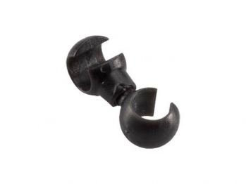 Крючки JAGWIRE  S-образные вращающиеся для скрепления оболочек тросов, пластик, черные, 4 шт.
