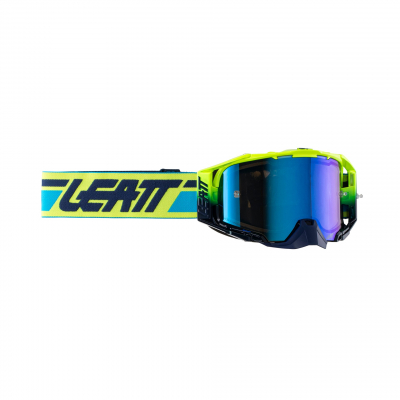 Очки Leatt Velocity 6.5 Iriz Lime Blue 49%