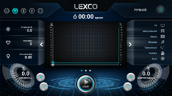 Беговая дорожка Lexco LT8xA
