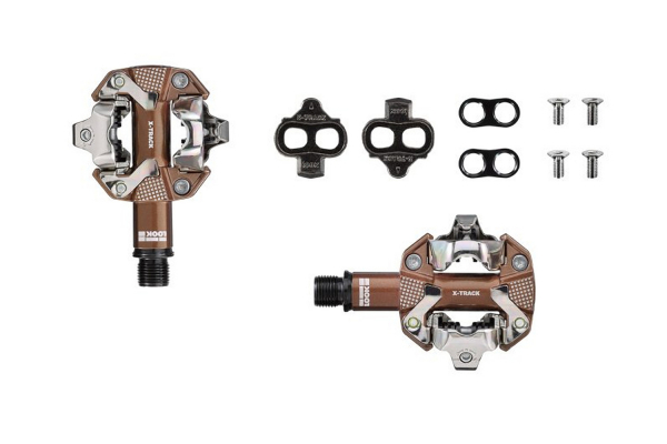 Педали контактные Look X-Track Gravel Edition, SPD / Бронзовые