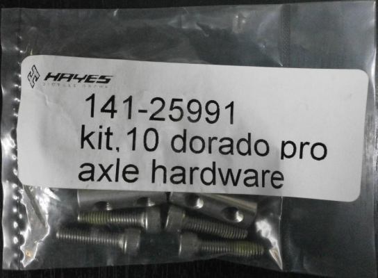 Болты крепления оси вилки Manitou Kit Dorado PRO Axle Hardware