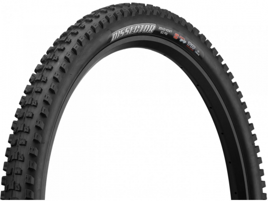 Покрышка велосипедная Maxxis DISSECTOR 29X2.4 M357RU WT FT TLR DK60X2 BK 474/5540+486 3B 3YL RE
