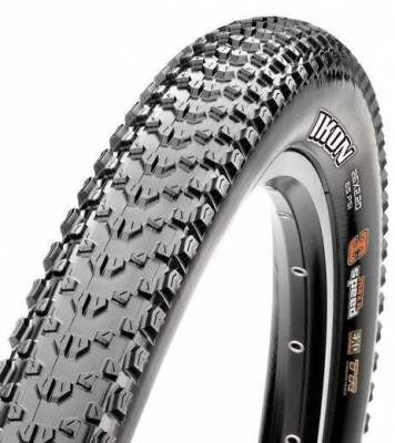 Велопокрышка Maxxis IKON, 26X2.2, TPI 60, WIRE, ЧЁРНЫЙ, 2021