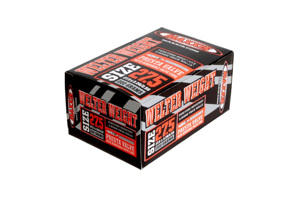 Камера велосипедная Maxxis Welter Weight , 27.5x2.00/3.00, велониппель Presta 48 мм, Removable Valve Core