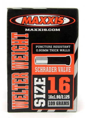 Камера Maxxis Welter Weight 16x1.90/2.125 авто нип.