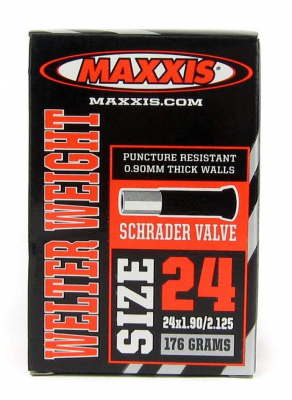 Камера Maxxis Welter Weight 24x1.90/2.125 0.9 мм авто нип.