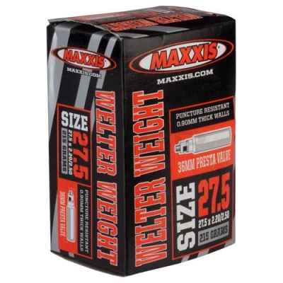 Камера Maxxis F/V48 27.5x1.50/1.75, 0.8 мм, Welter Weight				