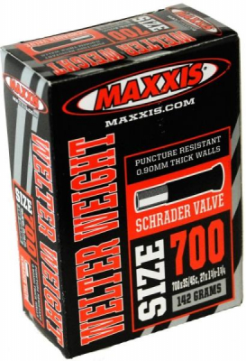 Камера Maxxis Welter Weight 700x35/45C 0.8 мм авто нип.