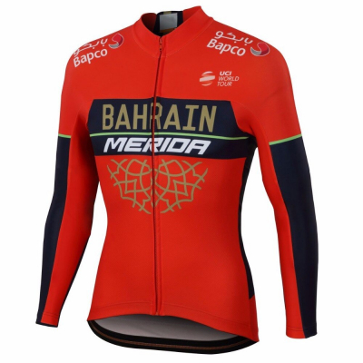 Джерси длинный рукав Merida Bahrain Victorious