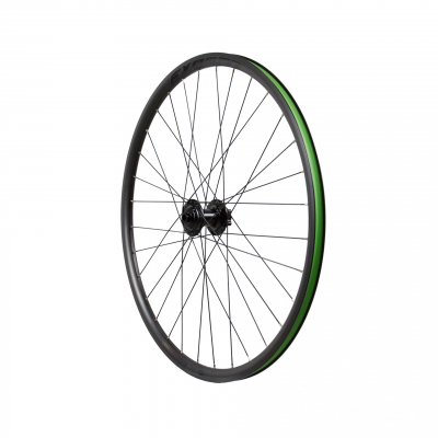 Колесо переднее 27.5+" Merida Rim:Expert CX 19 IWR, 24 HRI, Hub:VP 173SB 6 bolt 12-100mm, 32h.