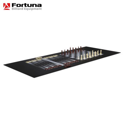 Бильярдный стол Fortuna Billiard Equipment русская пирамида 4фт 9 в 1 с комплектом аксессуаров