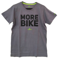 Футболка Merida T-Shirt More Bike Grey кор.рукав
