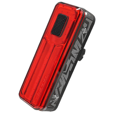 Фонарь задний Moon Helix Sense 300 люмен, функ. тормоза, 6 режимов, USB-C