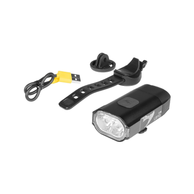 Велофара Moon Lepus Mini 400 люмен, USB-C, крепление gopro garmin