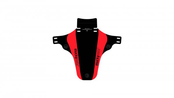 Крыло переднее MUCKY NUTZ Face Fender Red