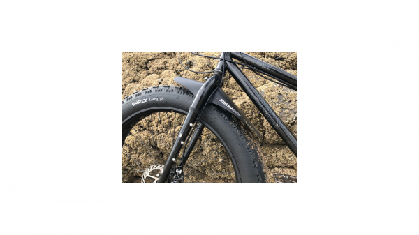 Крыло переднее MUCKY NUTZ Fat Face Fender XL Black