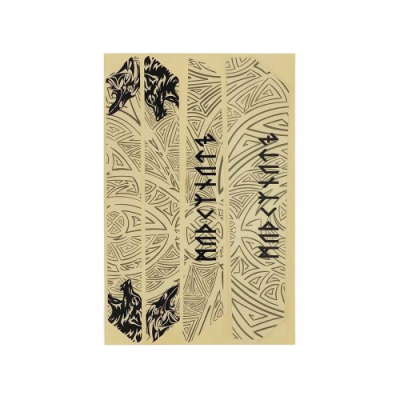 Защита перьев рамы MUCKY NUTZ Stay Skinz Viking Matt