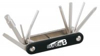 Набор инструментов SUPER B TB-9625 складной 10 в 1