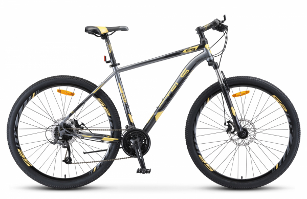 Велосипед Stels Navigator 910 MD 29 V010 Черный/Золотой (2019)