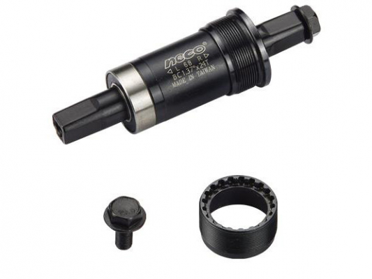 Каретка NECO B910 под квадрат, BSA 1.37x 24T, R/L. 73/119мм