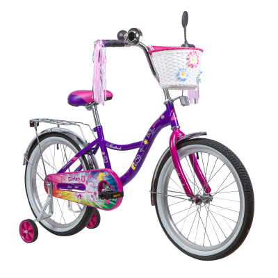 Велосипед Novatrack LITTLE GIRLZZ 20" (2023)