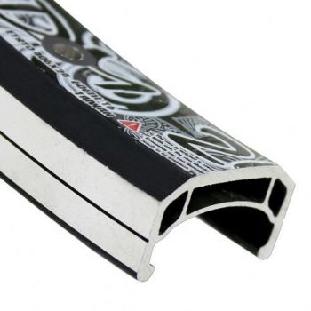 Обод ALEX RIMS DM24, 20"х24ммх48Н, A/V, двойной, CSW, SSE, индикатор износа, черный (BMX/FR/DH)