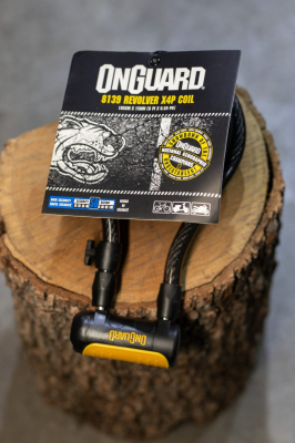 Велозамок тросовый OnGuard Revolver Coil  2022 185см x 15мм