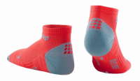 Мужские спортивные компрессионные носки  CEP Low Cut Socks 3.0 / Красный
