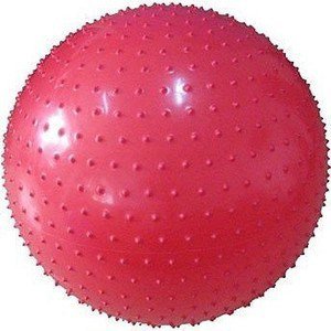 Мяч гимнастический массажный GB02 (65см, с насосом)