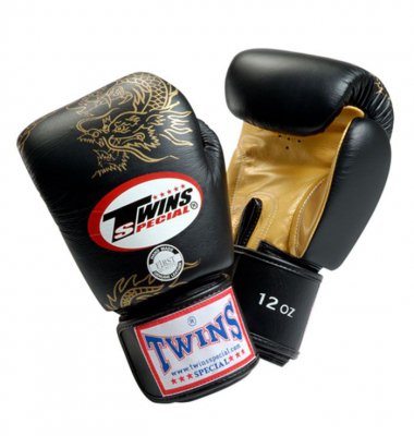 Перчатки боксерские Twins FBGV-6G для тайского бокса (муай-тай) и кикбоксинга FBGV-6G