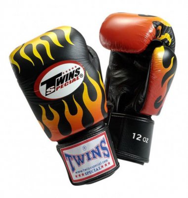 Перчатки боксерские Twins FBGV-7 для тайского бокса (муай-тай) и кикбоксинга FBGV-7