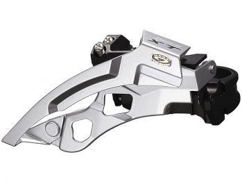 Переключатель SHIMANO передний FD-M770 XT, двойная тяга, хомут 34.9/31.8 мм, 44/48T, без уп.