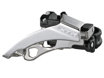 Переключатель SHIMANO передний FD-M980 XTR TOP-SWING двойная тяга, для 10 скоростей, (с адаптером 31.8мм), 66*-69*, на 3 звезды