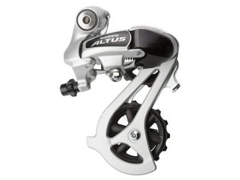 Переключатель SHIMANO задний RD-M310-DS ALTUS 7/8 скоростей, под шестигранник, серебристый, без.уп