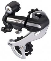 Переключатель SHIMANO задний RD-M360-SGS ACERA, 7/8 скоростей, ёмкость 43 зуба, черный