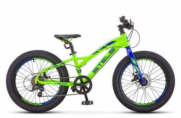 Велосипед  Stels Adrenalin MD V010 20" Неоновый-лайм 7-ск