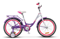 Велосипед  Stels Pilot 210 Lady V010 20"  Пурпурный/белый