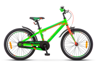 Велосипед  Stels Pilot 250 Gent V010 Неоновый-зелёный/неоновый-красный AL-рама 1-ск