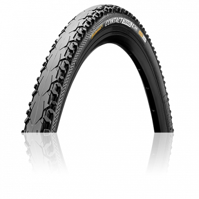Покрышка  CONTINENTAL CONTACT Travel 26 x 2.0 (50-559) чёр./DuraSkin, Reflex, 3/180TPI, SafetySystemBreaker, E25