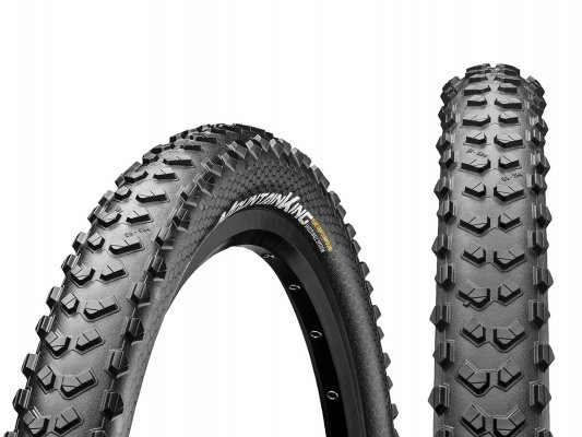 Покрышка  CONTINENTAL Mountain King III 2.3 26 x 2.3 (58-559) чёр./чёр. складная, 3/180TPI, Performance, PureGrip, TR
