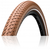 Покрышка  CONTINENTAL RIDE Cruiser 26 x 2,0 (50-559) коричнев./коричнев. Reflex, 3/180TPI, Extra Puncture Belt
