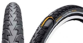 Покрышка CONTINENTAL Touring Plus, 26 x 1.75, (47-559), с отраж.полосой
