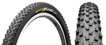 Покрышка CONTINENTAL X-King 2.2, 27.5 x 2.2, чёрная