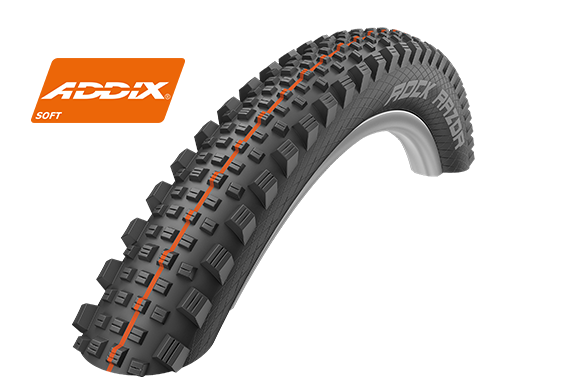 Покрышка  Schwalbe 27.5x2.35 ROCK RAZOR ADDIX SOFT SUPERGRAV. TL-EASY