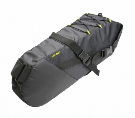 Велосумка под седло PROTECT до 14 л., серия Bikepacking, черный