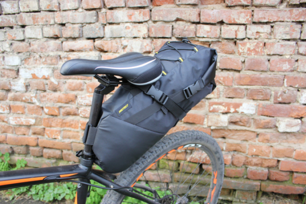 Велосумка под седло PROTECT до 14 л., серия Bikepacking, черный