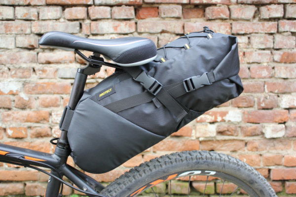 Велосумка под седло PROTECT до 14 л., серия Bikepacking, черный